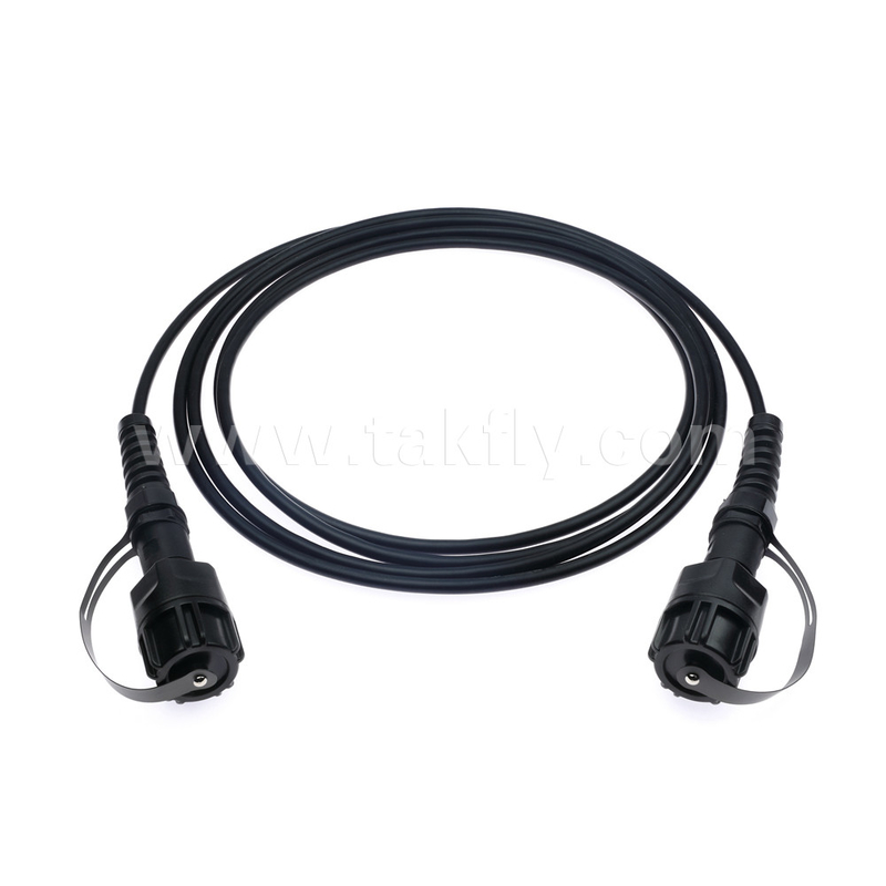 SM/MM MPO Patch Cord MTP Trunk Cable ODVA-MPO/MTP Waterproof Jumper for Data Center FTTX