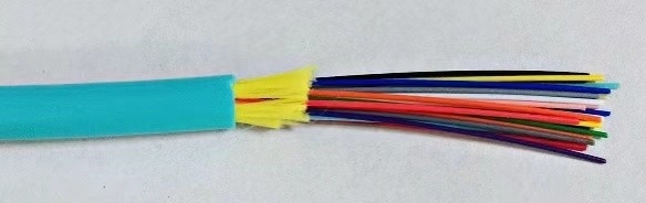 2-4 Core Indoor Bundle Optical Cable Outer Diameter 4.5mm Number Of Fiber 2cores/4core