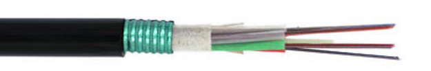 GYFTS 2-144F Optical Outdoor Cable with Water Blocking Tape and Outer Sheath MDPE