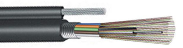 2-144F GYFTC8S Fiber Optic Cable for Outdoor Applications in G652D Fiber