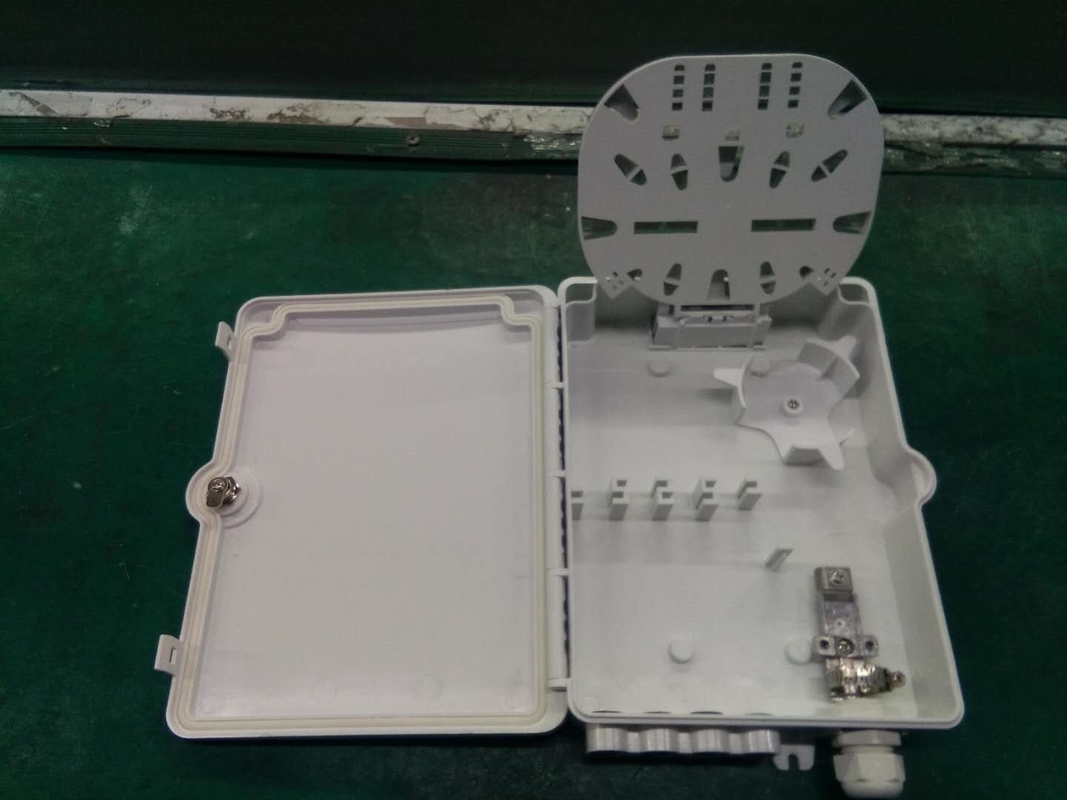 CAT5e Cable Compatible 8 Core Termination Box for Quick and Easy Fiber Optic Cable Setup