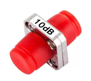 FC Female-Female SM MM Fiber Optic Attenuator -40C～ 85C for Network Optimization