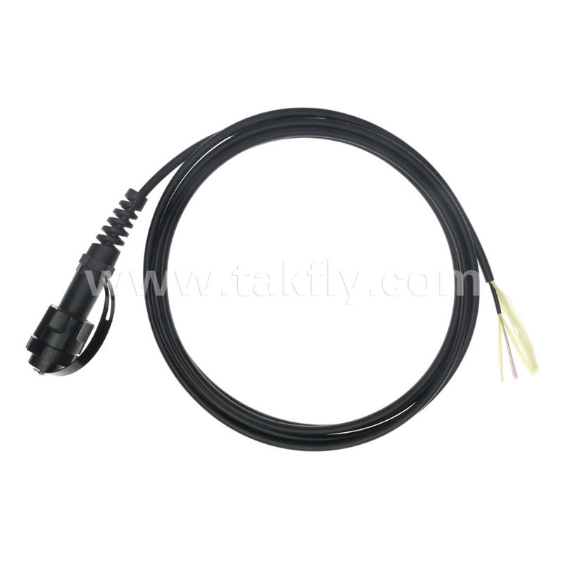 MPO/MTP Pigtail Patch Cord Waterproof Trunk Cable ODVA-MPO/MTP SM/MM for Data Center FTTX