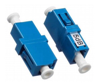 Metal LC/UPC Fixed Female-Female Fiber Optic Attenuator for Signal Attenuation