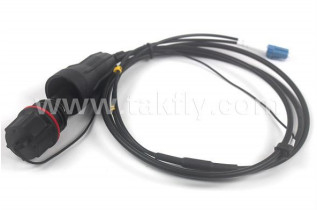 Fullaxs-DLC Waterproof Fiber Patch Cord for LTE LSZH Outer Sheath Material 5.0mm Cable Diameter
