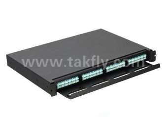 Multicore Core MPO Cassette Panel -Slidable Type with LSZH Cable Material