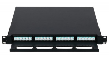TK-HRS-1096B Height 1U MTP MPO Cassette Patch Panel For Data Center