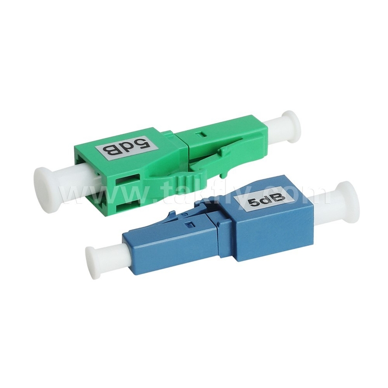 OEM Fiber Optical Attenuator Fixed LC SM/MM UPC/APC Male/Female for Data Center FTTX