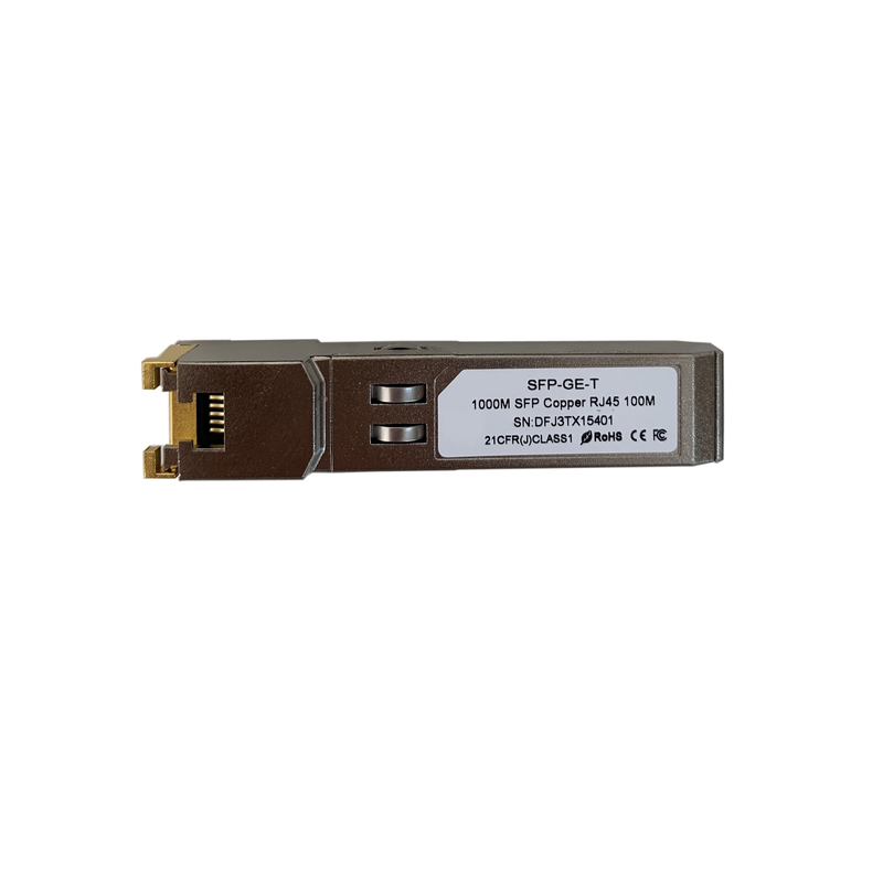 1000BASE-T SFP Copper 100m RJ-45 CISCO JUNIPER HUAWEI COMPATIBLE SFP OPTICAL TRANSCEIVER MODULE