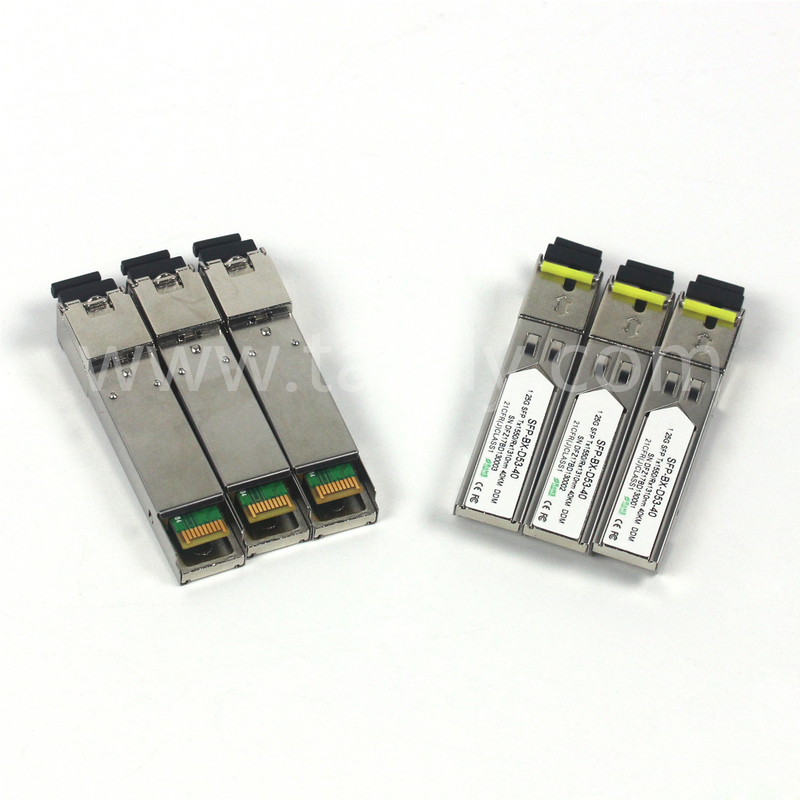 1.25G SFP BIDI Optical Transceiver Module Tx1550/Rx1310nm 40KM SMF DDM LC CISCO JUNIPER HUAWEI COMPATIBLE