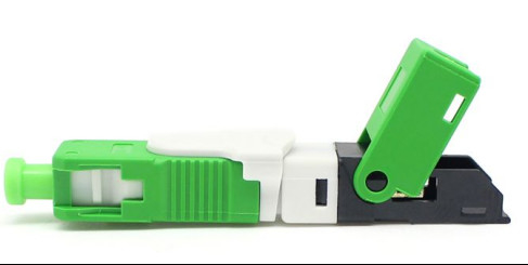 UPC APC Fiber Fast Connector With Drop-off Test ΔIL≤0.3 DB And Impact Performance 3 Cycles