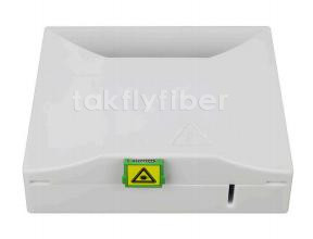 FTTH Fiber Optic Termination Box with 1 ports cable entrance for patch cable