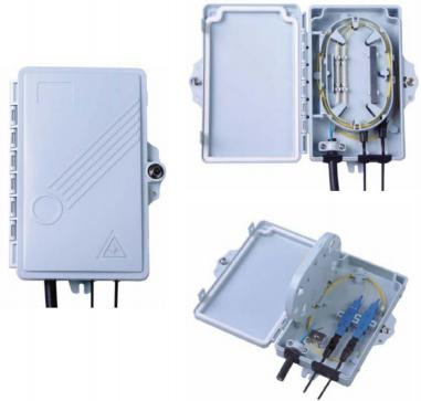 FTTH Fiber Optic Termination Box Suitable For Both Outdoor and indoor use
