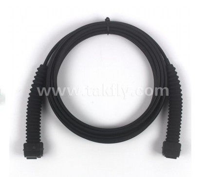 NSN-DLC Waterproof Fiber Patch Cord for LTE LSZH Outer Sheath Material 5.0mm Cable Diameter