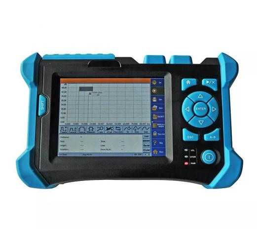 Optical Time Domain Reflectometer otdr Large Touch Screen Shortcut Keys Easy To Operate