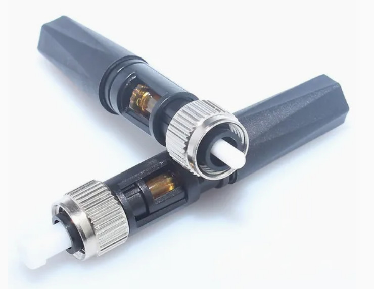 Convenient Singlemode Fiber Optic FC/UPC Fast Connector for CATV FTTH Fiber diameter 0.125mm