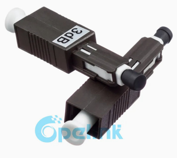 1310/1550nm Mu/PC Fiber Optic Attenuator -30dB Male to Female Wide Temperature Range