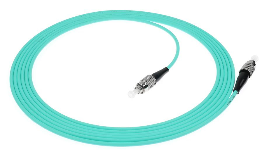 FC-FC Simplex Fiber Optic Patch Cord LSZH/PVC SM/MM UPC/APC