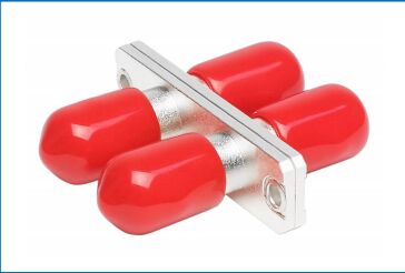 ST Duplex Metal Adapter-Rectangle Type SM/MM Low IL 0.2dB