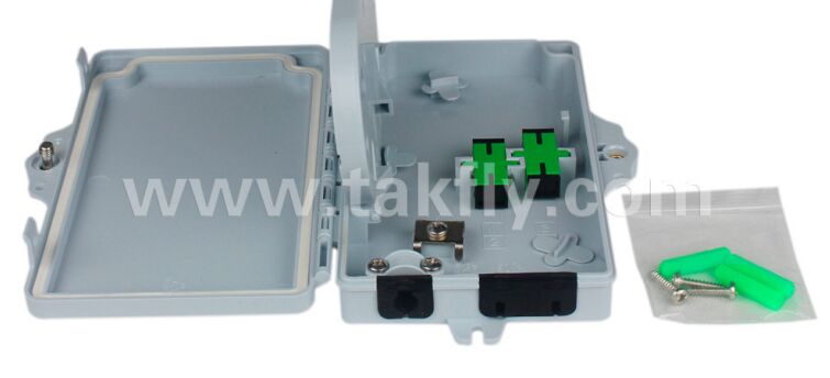 FIBER OPTIC TERMINATION BOX Model No.: FTKS-1805-02B
