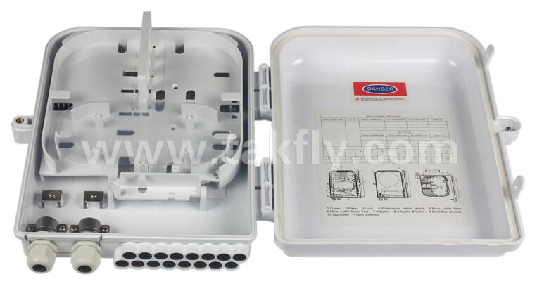 16 Ports Fiber Optic Termination Box Model No.: FTKS-1805-16D