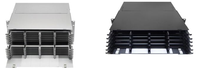1U 2U 4U High Density MPO Cassette Patch Panel