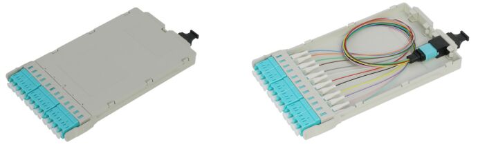 1U 2U 4U High Density MPO Cassette Patch Panel