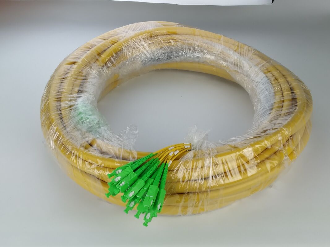 SC-LC 12F Fiber Optic Patchcord with 12.5mm (Fiber optic sub unit 2.0mm) Cable Diameter