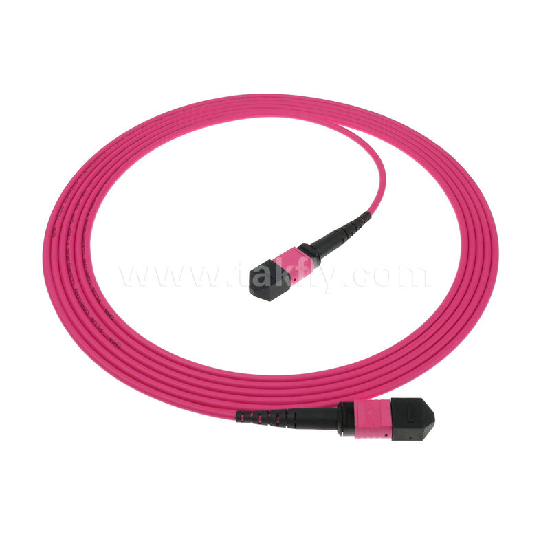 MPO MTP Male Female 8F 12F 16F 24F MM Multimode OM4 Fiber Optic Patchcord / Optical Fiber Patch Cable / Optical Breakout Cable/ Optical Fiber Trunk Cable