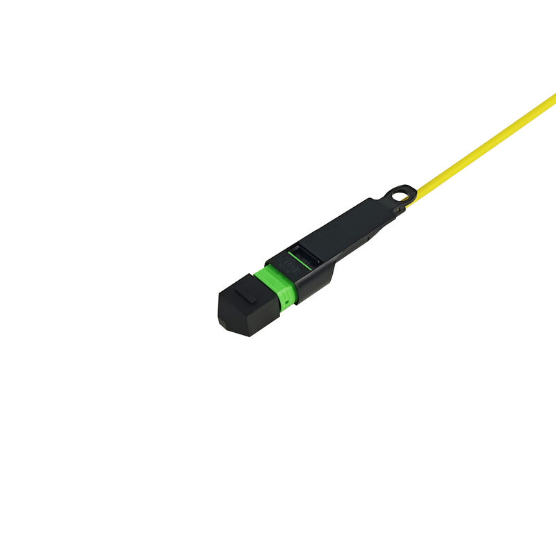 Elite MPO MTP Fiber Connector with Pull Tab SM MM Fiber Optical Breakout Cable Fiber Optic Patchcord/Optical Fiber Patch Cable/Optical Fiber Trunk Cable/Optic Fiber Fanout Cable for High Density