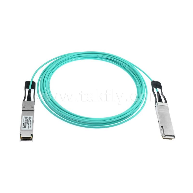 AOC Active Optical Cables Fiber 40G QSFP+ to 40G QSFP+ for Data Center FTTH FTTX