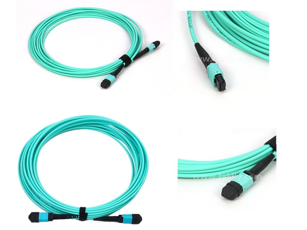 12F MPO MTP OM3 Cable for High Density, Plug and Play Data Center Aggregation