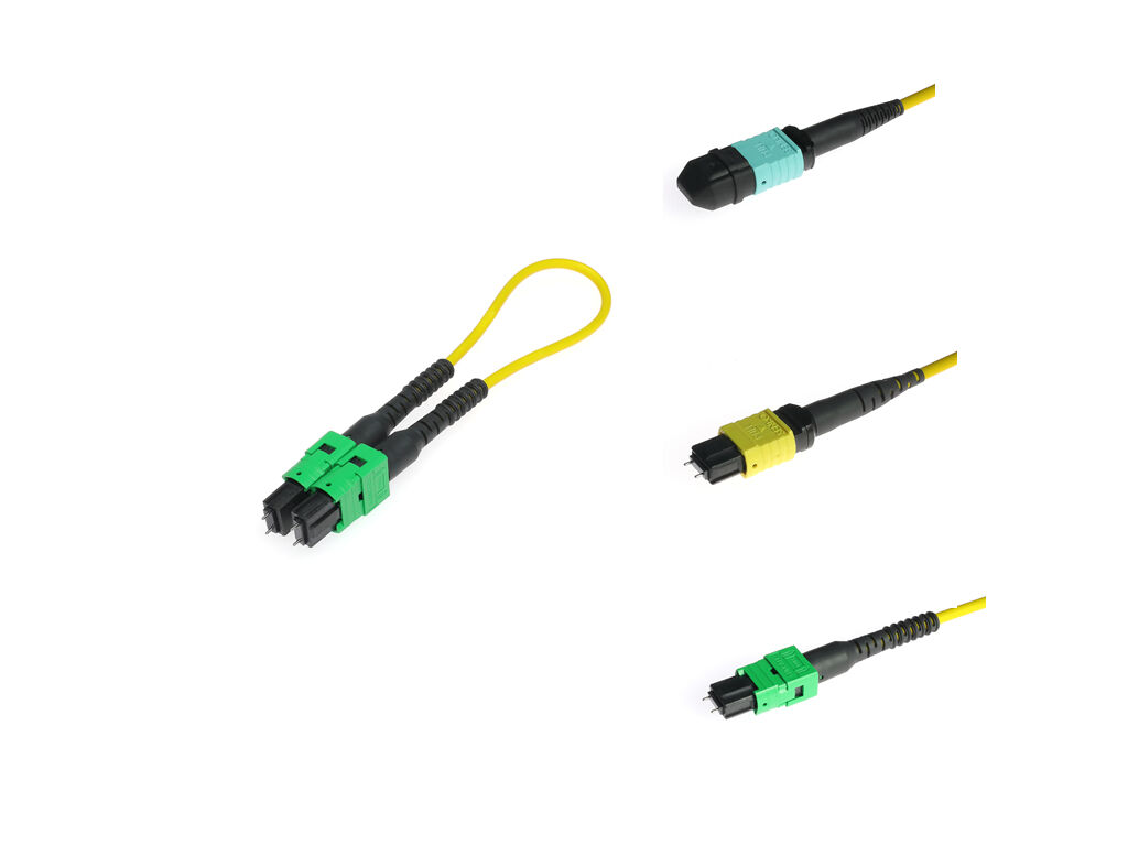 Powder Coating Multi Fiber Push On MPO MTP Connector Durable Solution for Data Center and Telecommunication Applications