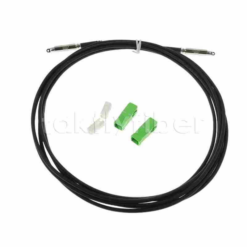 Pushable Bullet Flexible MTC-SC FTTH Drop Cable with 3.0mm Diameter and Low Insertion Loss ≤0.3dB