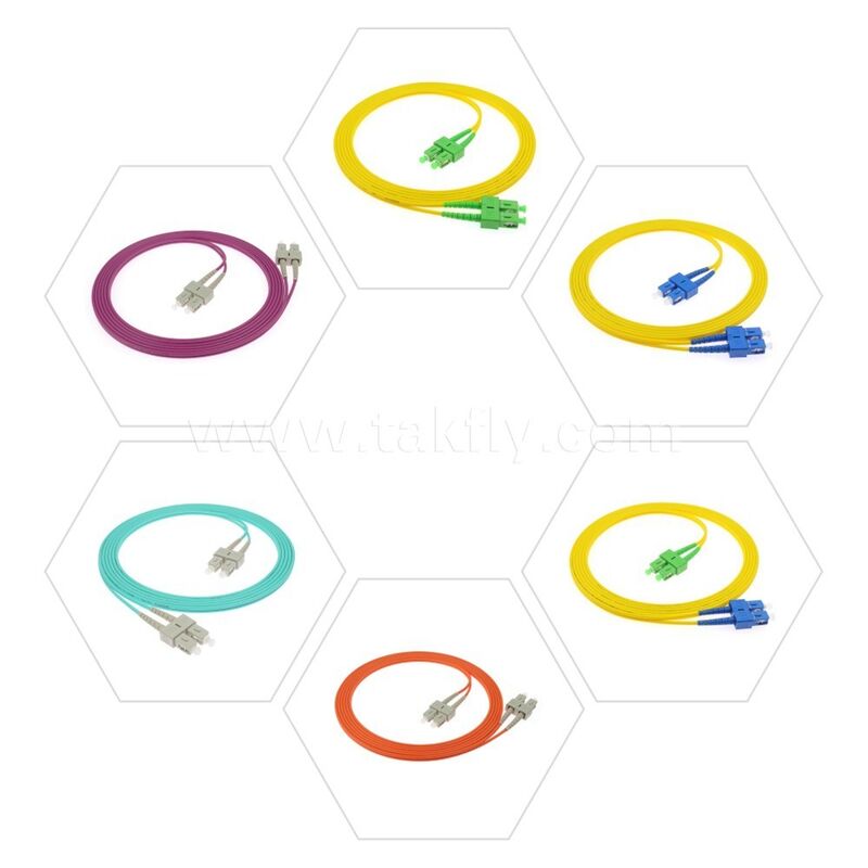 Fiber Optic Patchcord LC/Sc/FC/St Singlemode/Multimode Upc/APC Simplex/Duplex Jumper for FTTH Data Center Telecom