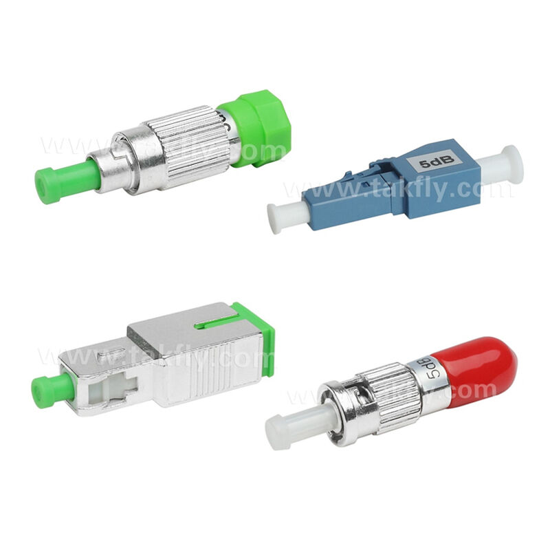 OEM Fiber Optical Attenuator Fixed LC/SC/ST/FC SM/MM UPC/APC Male/Female for Data Center FTTX