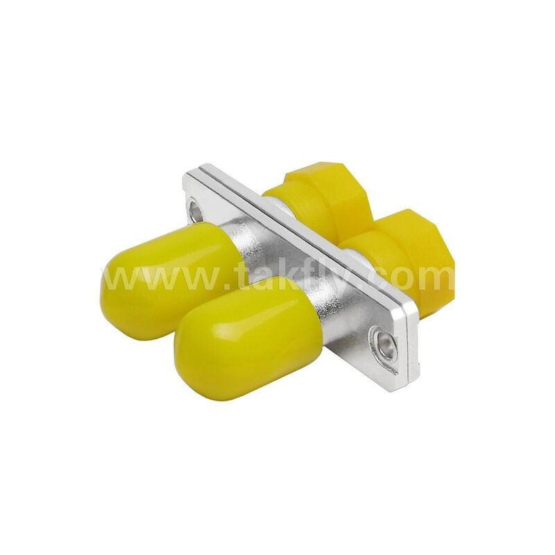 FC-ST Coupler Duplex Metal Hybrid Adapter Female/Female Fiber Optic for Data Center Telecom FTTX