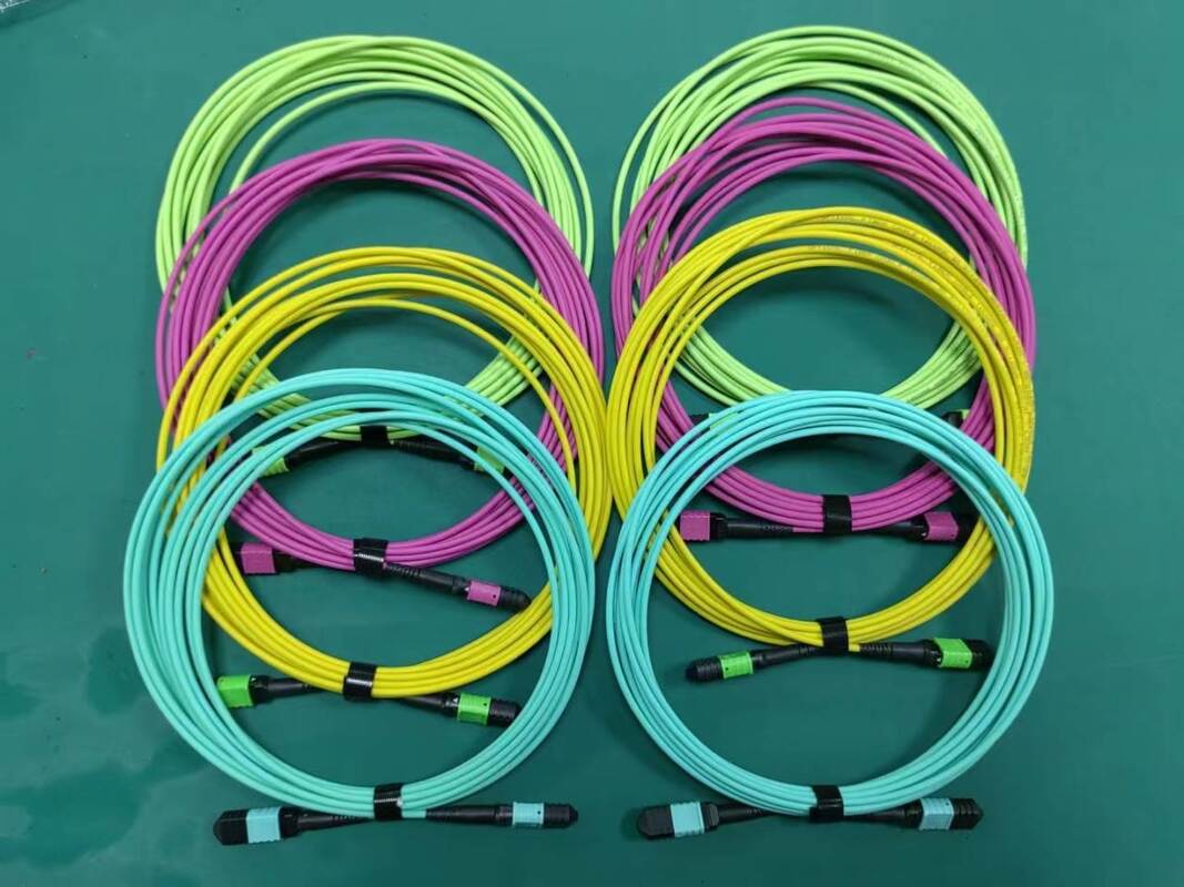 MPO MTP Multi-Core Pre-terminated Fiber Patch Cord for High-Density Data Center Applications