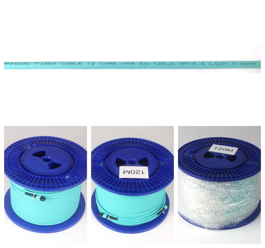 Factory Terminated Multicore MPO/MTP Patch Cord for Space Constrained Data Center Deployments