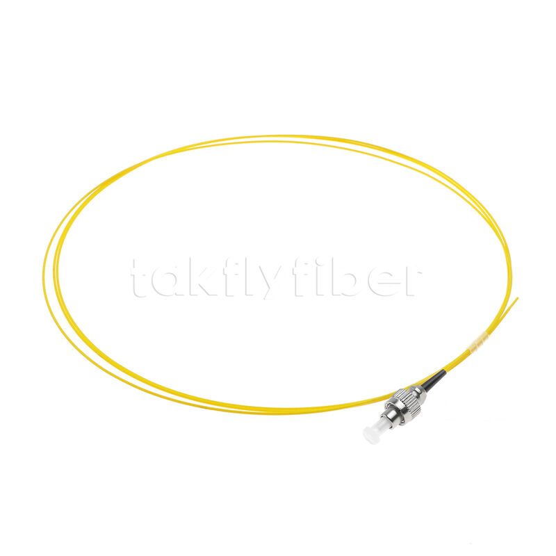 FC Simplex Optical Pigtail – Single Mode 9/125μm, 1m/2m/3m Length, 0.9mm/2.0mm/3.0mm, PVC/LSZH Jacket