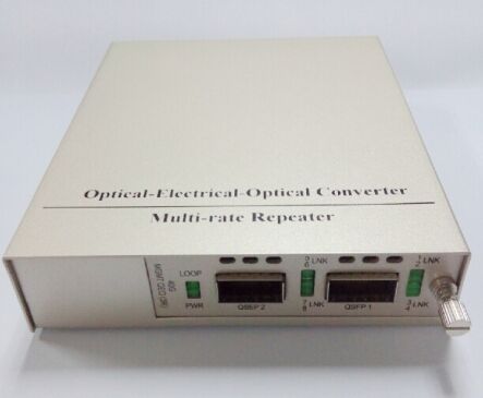 40G OEO Fiber Media Converter 3R Repeater QSFP+ to QSFP+ —— High Performance & Efficiency