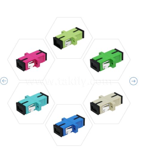 SC Simplex Adapter | Easy Installation & High-Low Temperature Resistance | Fiber Optic Coupler for Maximum Power Transmission