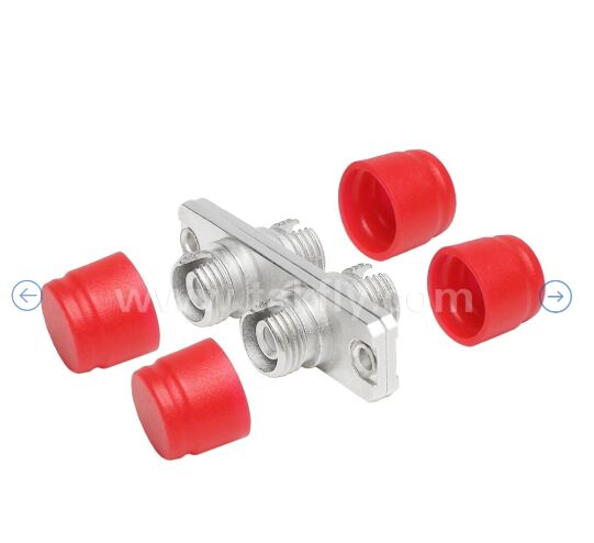 FC Metal Adapter – Rectangle Type ,Low Loss FC Coupler for Fiber Optic Cabling