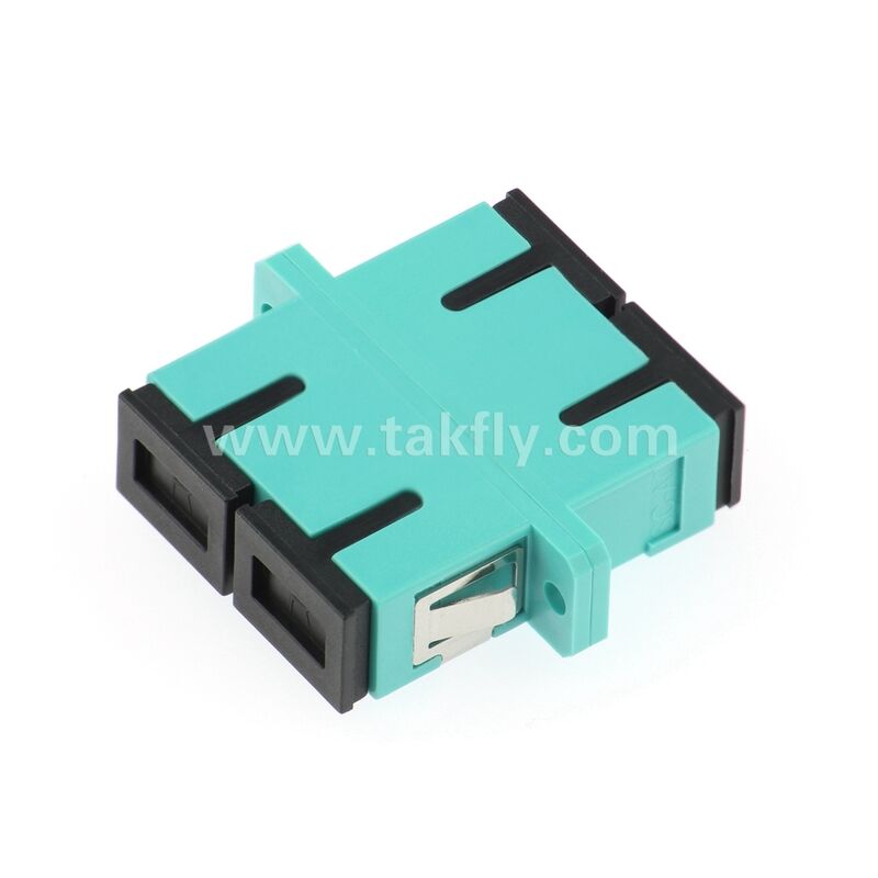 SC Adapter SM/MM, Duplex Flange Option, -40~85℃, 0.2dB IL