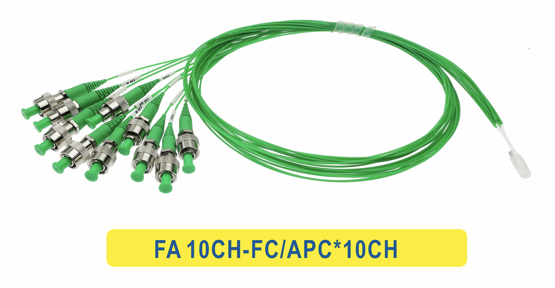 FA 10CH-FC/APC*10CH Fiber Array Fiber Optic Patchcord Cable