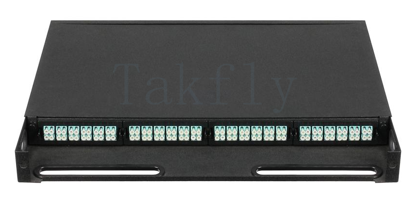 MPO/MTP to LC Cassette Management Panel – Rack-Mount, for High-Density Fiber Cabling