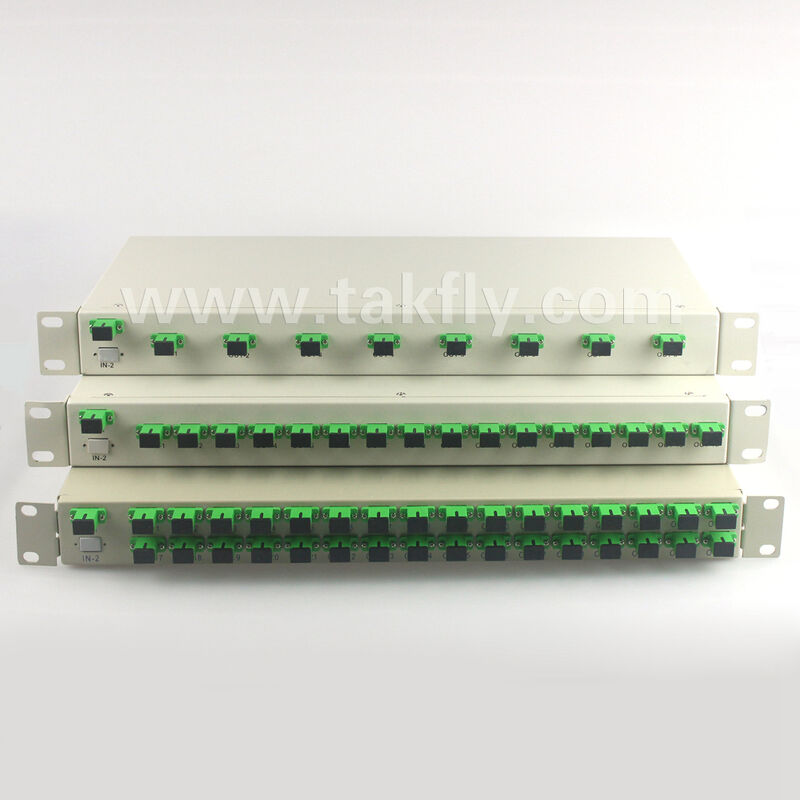 1U PLC Splitter – High Uniformity, Full Wavelength Support, Reverse Operation Capable
