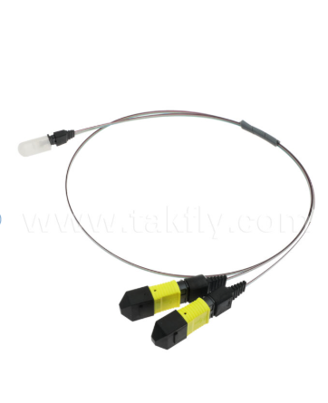 MTP-16CH-FA Fiber Array Assembly – MTP Connector to 16-Channel V-Groove Fiber Array, Low Insertion Loss, for High-Speed Optical Transceivers & CPO/Data Center Applications