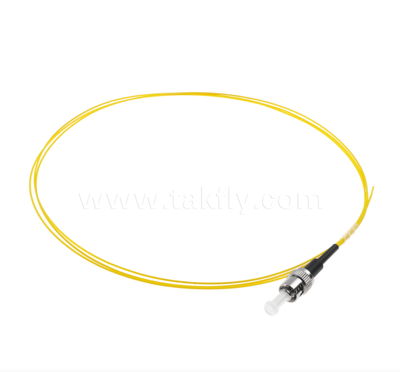 ST Fiber Optic Pigtail – Connectorized One End, Bare Fiber on the Other, for Optical Termination Boxes, Splicing & Equipment Connection