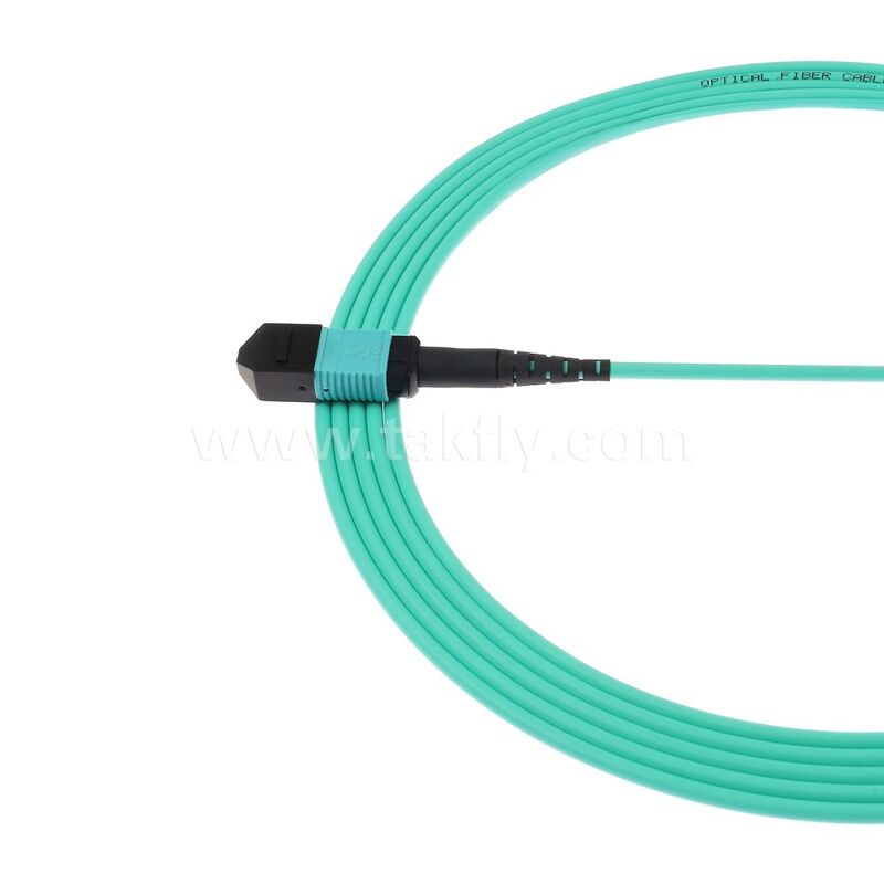 MPO MTP Patchcord Multimode OM3 Trunk Cable 12F Fiber Optic for Data Center AI Telecom Cabling